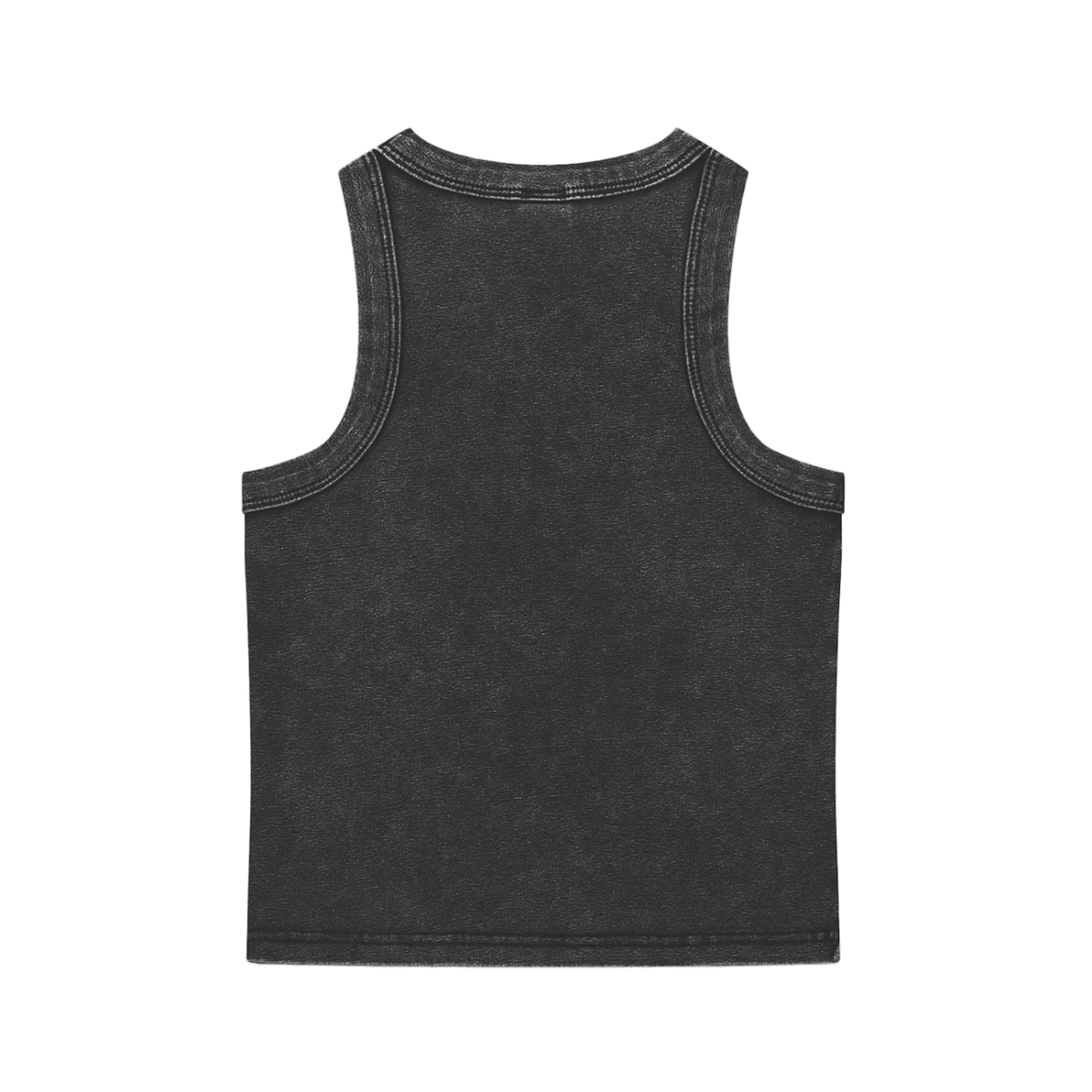 EyeCon heavyweight washed tank top by ArtistNatalie, back view