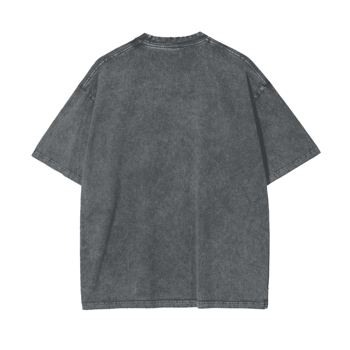 "Alaska" acid-washed heavyweight cotton tee by ArtistNatalie, back view