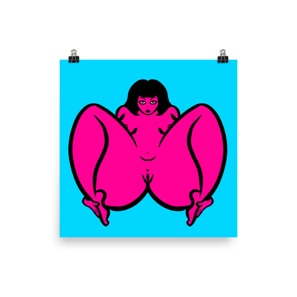 "Body Is Mine" art print by ArtistNatalie