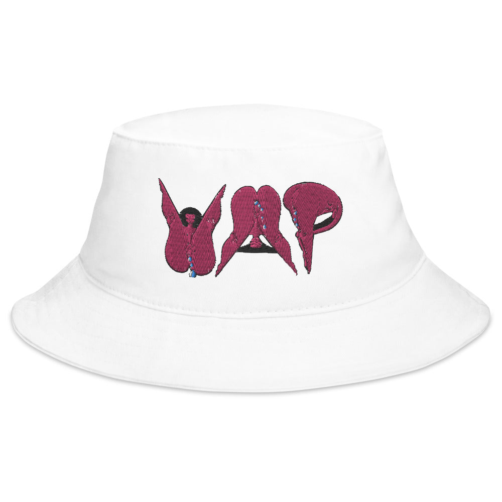 "WAP" bucket hat by ArtistNatalie