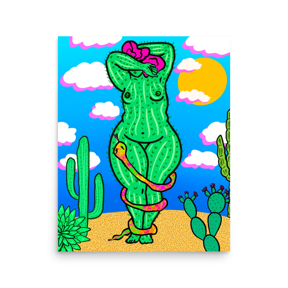 "Don't Touch Me" art print by ArtistNatalie