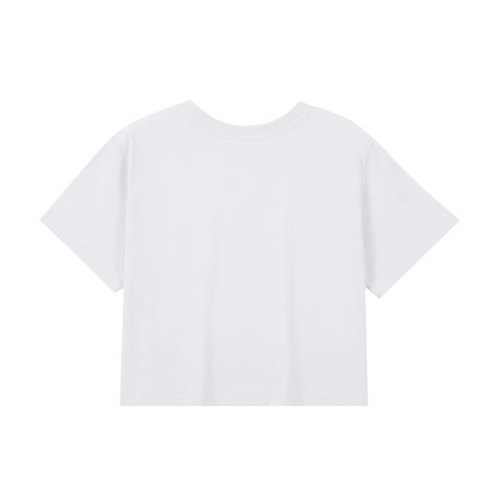 "Alaska" fitted baby tee by ArtistNatalie, back view