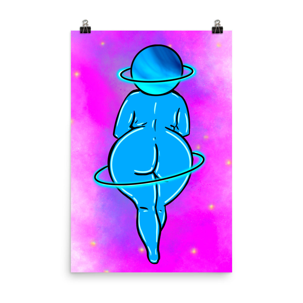 "Out Of This World" art print by ArtistNatalie, size options