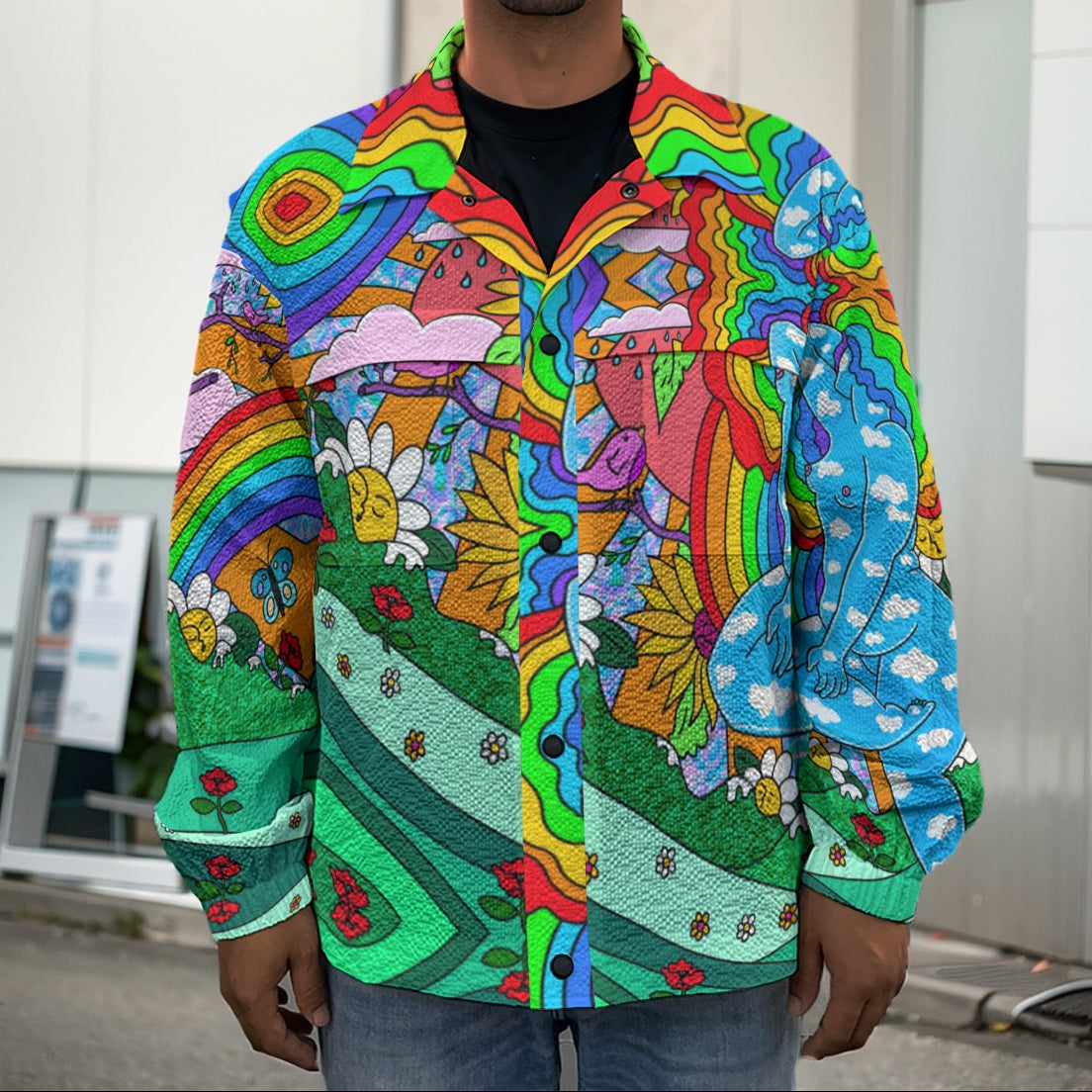 "Everything All At Once" jacket by ArtistNatalie, front view