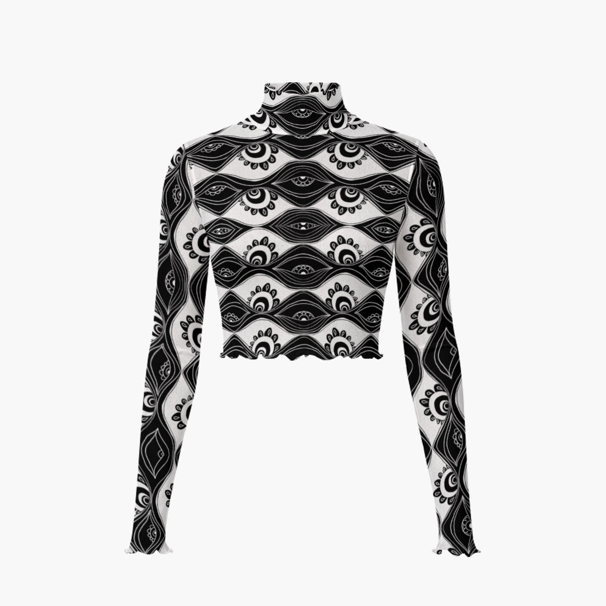 "Eyes on Me" mesh top and skirt set by ArtistNatalie, styled view