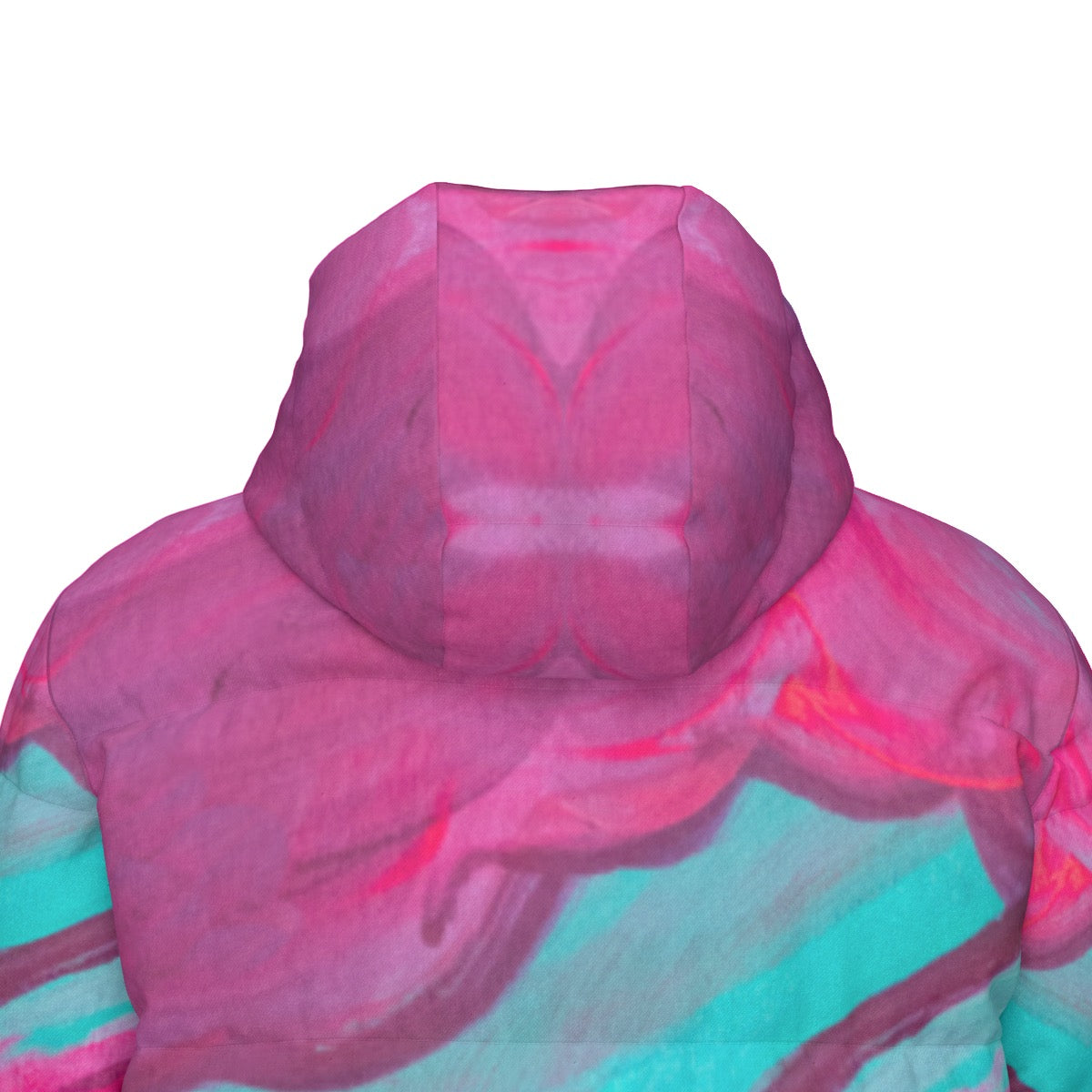 "Zoom Out" long down puffer coat by ArtistNatalie, styled view
