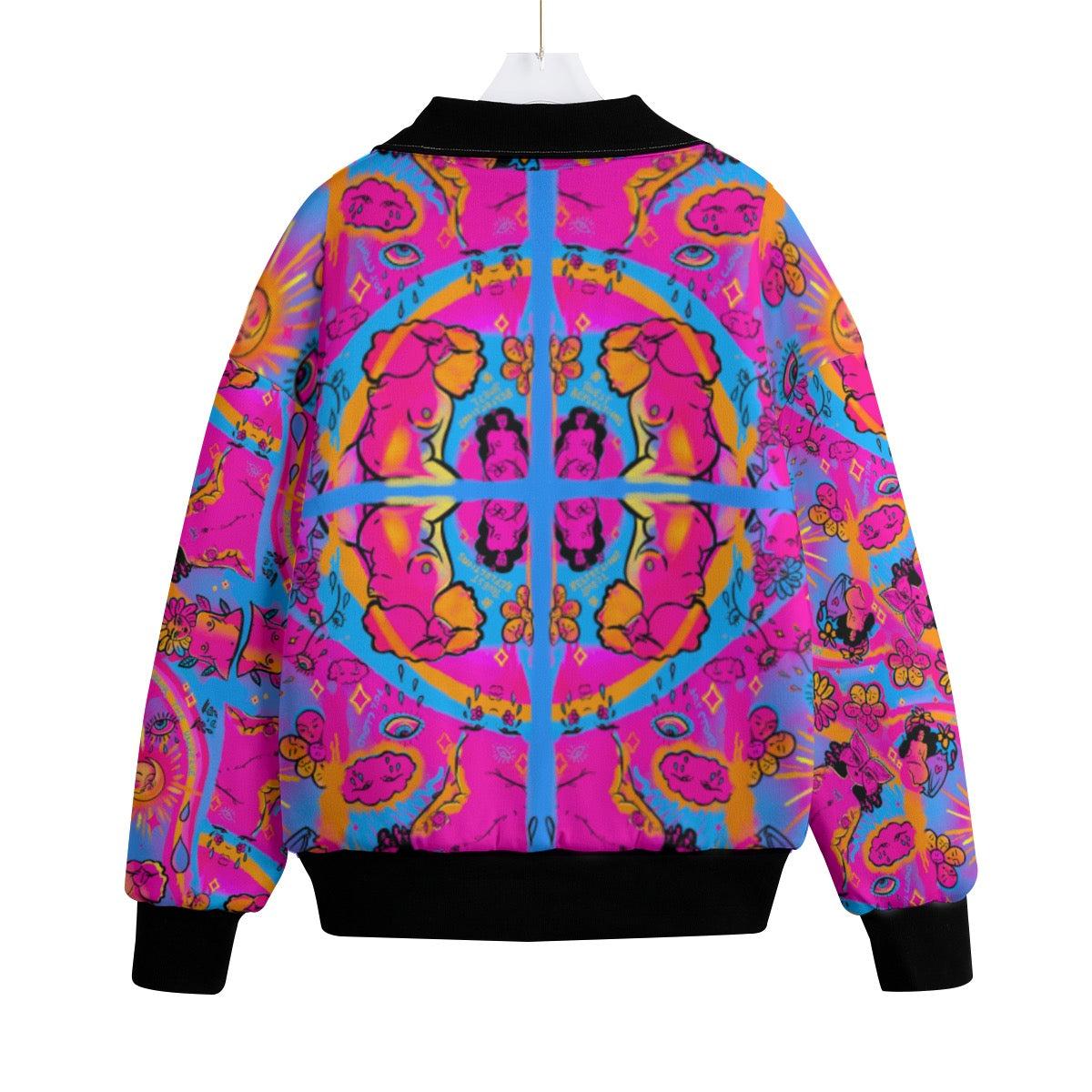 "Mirror the Universe" jacket by ArtistNatalie, back view