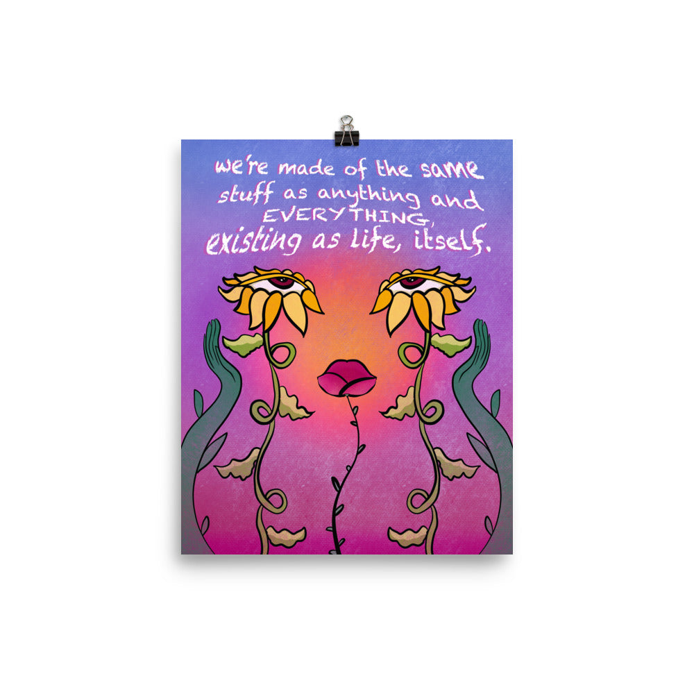 "Anything And Everything" art print by ArtistNatalie, size options