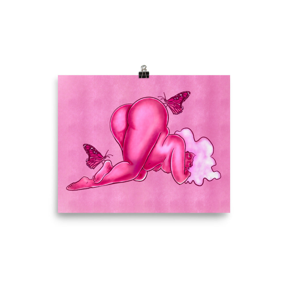 "Hanging Out" art print by ArtistNatalie, size options