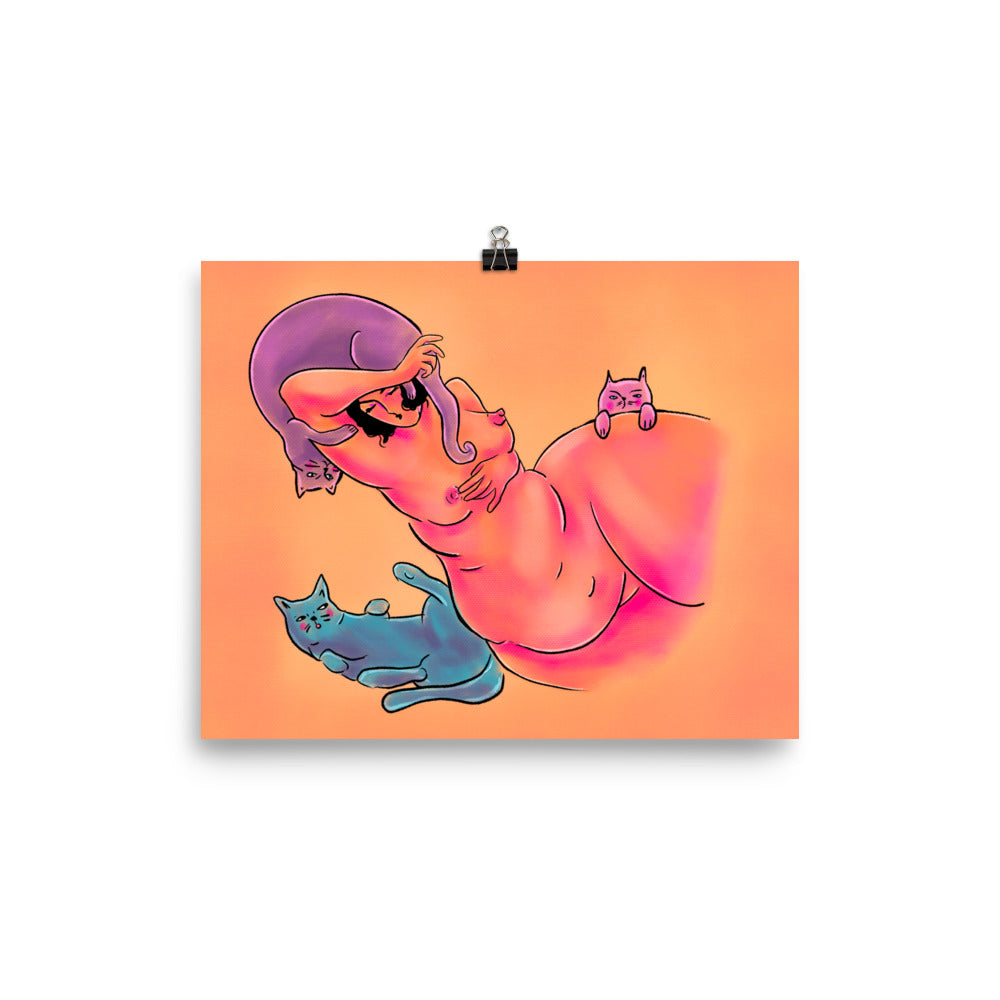 "It's You" art print by ArtistNatalie, size options