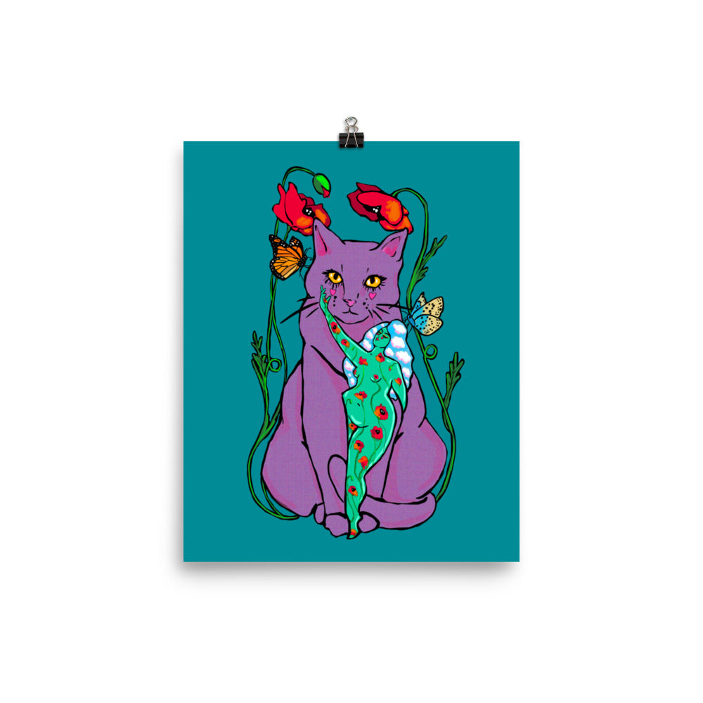 "No Space Or Time" art print by ArtistNatalie, size options