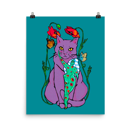 "No Space Or Time" art print by ArtistNatalie, print detail
