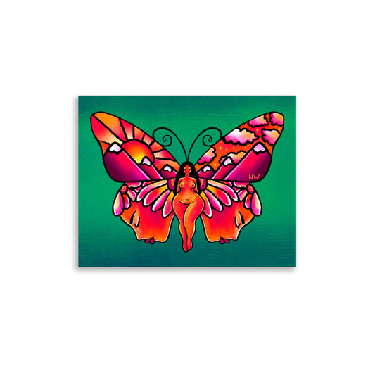 "Truest Reflection" art print by ArtistNatalie