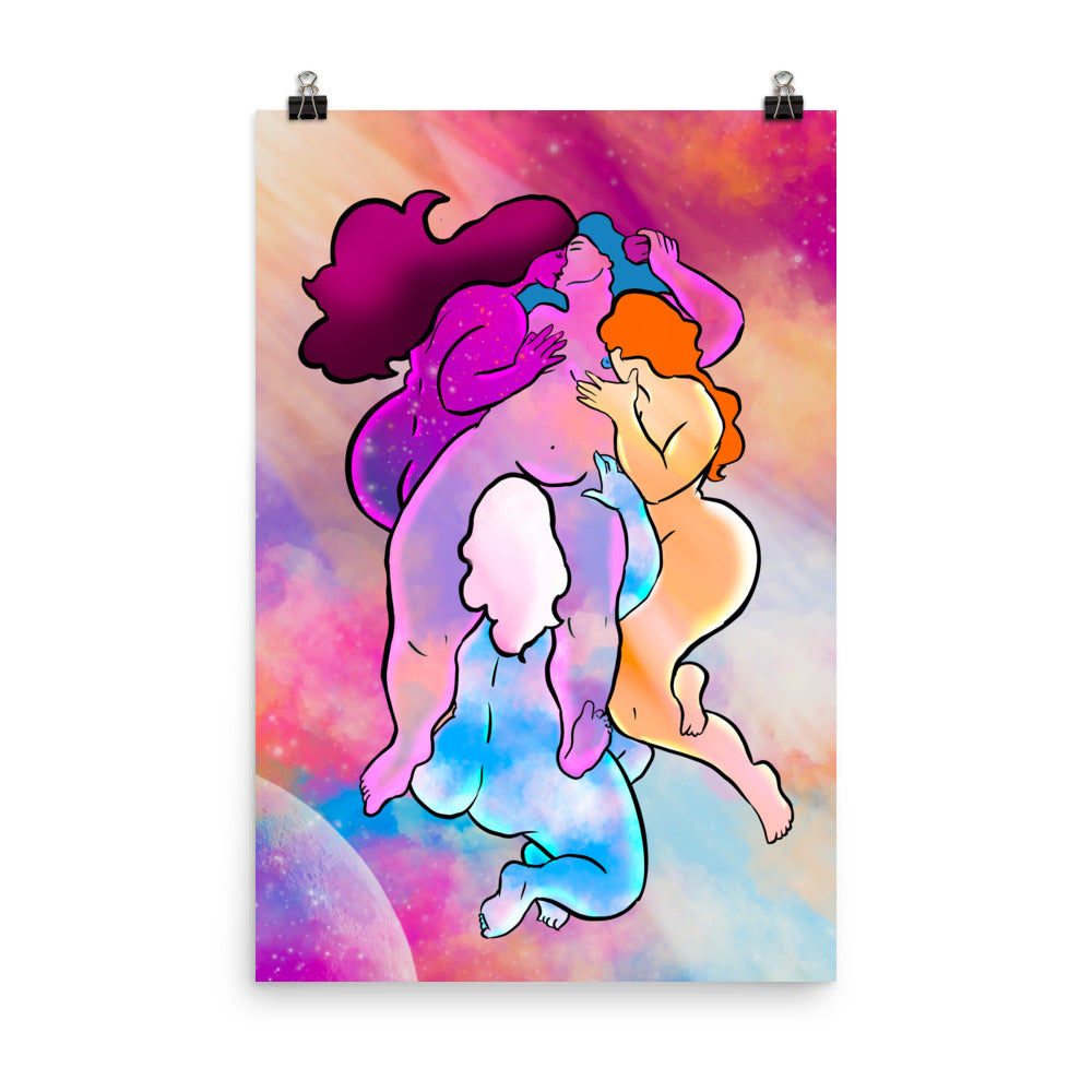 "Adaptation of The Cursed Woman" art print by ArtistNatalie, size options
