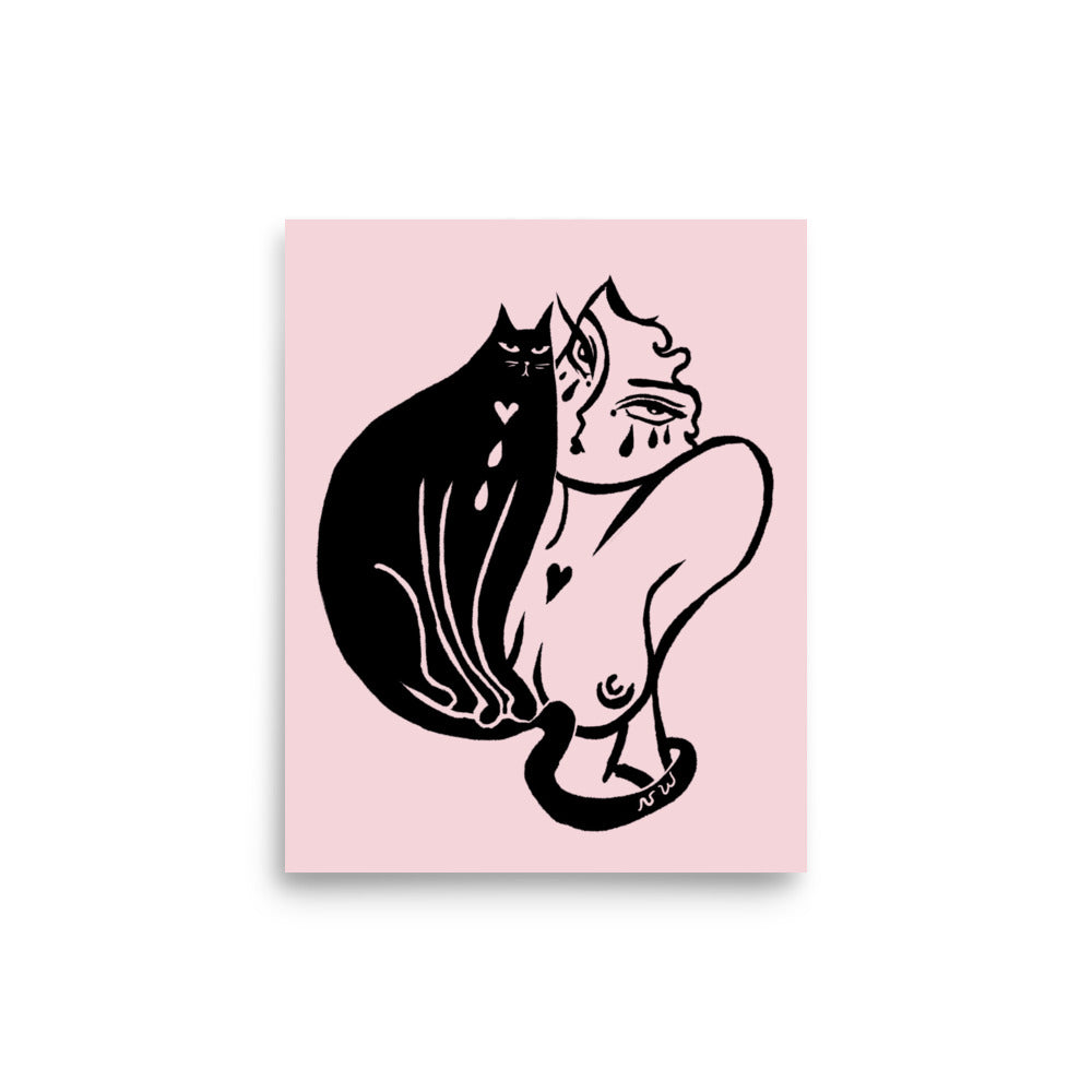 "Ride or Die" art print by ArtistNatalie, size options