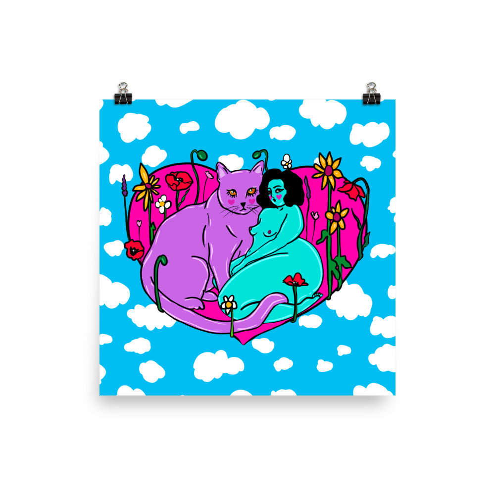 "Belong To You" art print by ArtistNatalie, print detail