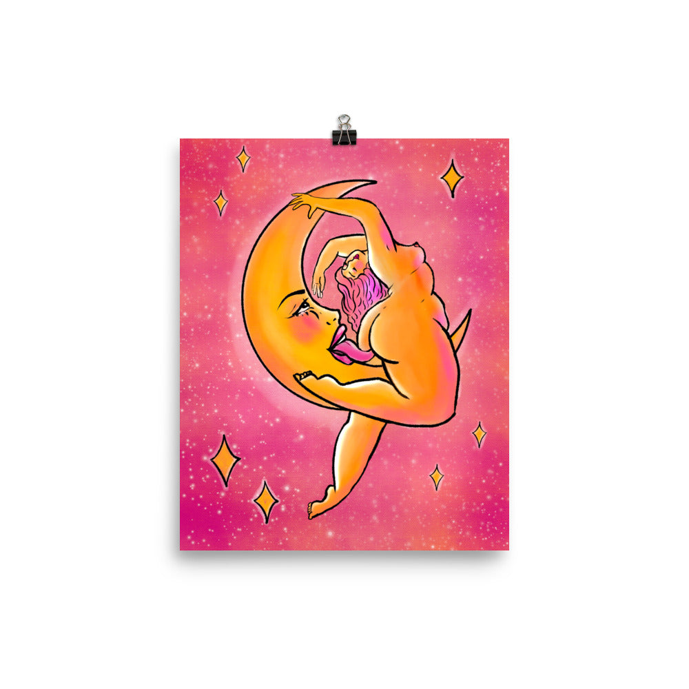 "Cosmic Snack" art print by ArtistNatalie, size options