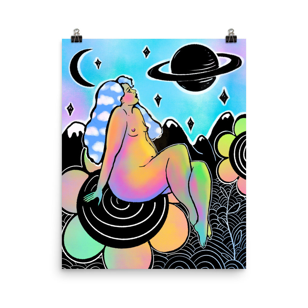 "Everything All At Once" art print by ArtistNatalie