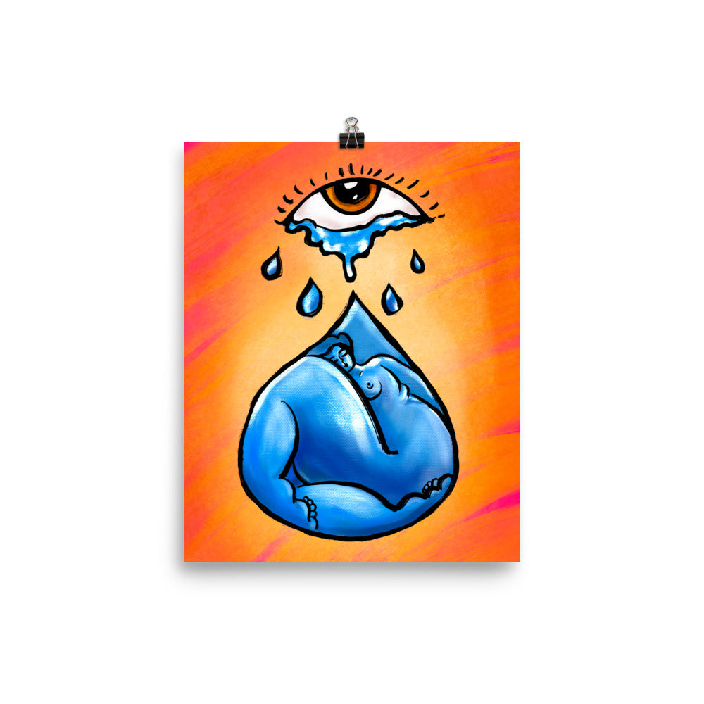 "Transformative Tears" art print by ArtistNatalie, size options