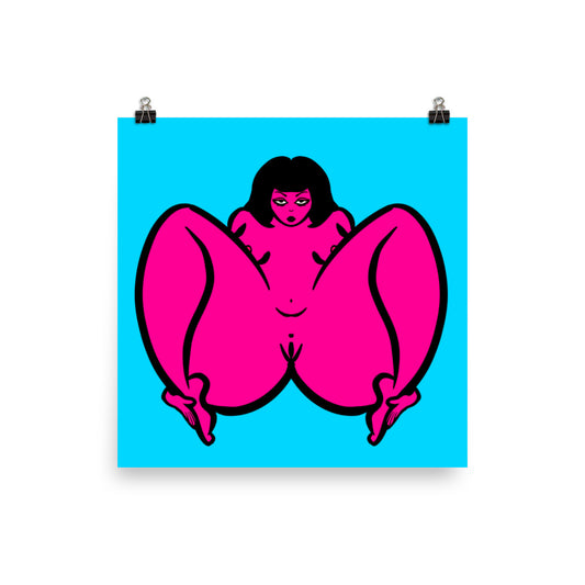 "Body Is Mine" art print by ArtistNatalie