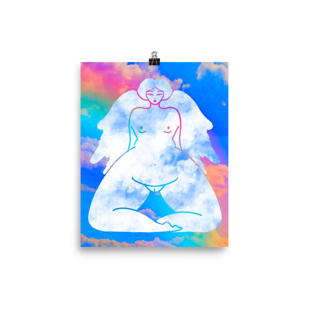 "Angel" art print by ArtistNatalie, size options