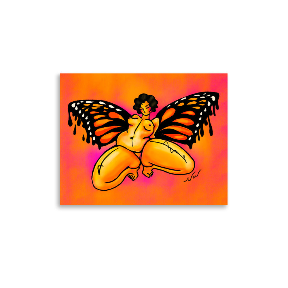"Take Your Wings And Go" art print by ArtistNatalie, print detail
