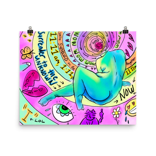 "Use It Or Lose It" art print by ArtistNatalie