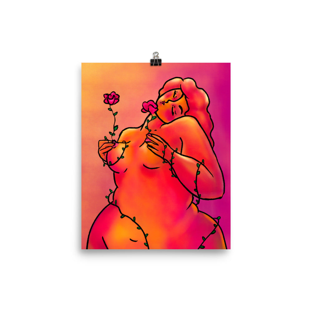 "On the Up and Up" art print by ArtistNatalie, size options