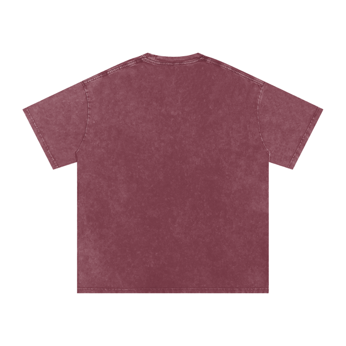 "Up And Up" acid-washed heavyweight cotton tee by ArtistNatalie, styled view