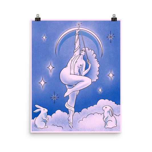 "Artemis" art print by ArtistNatalie