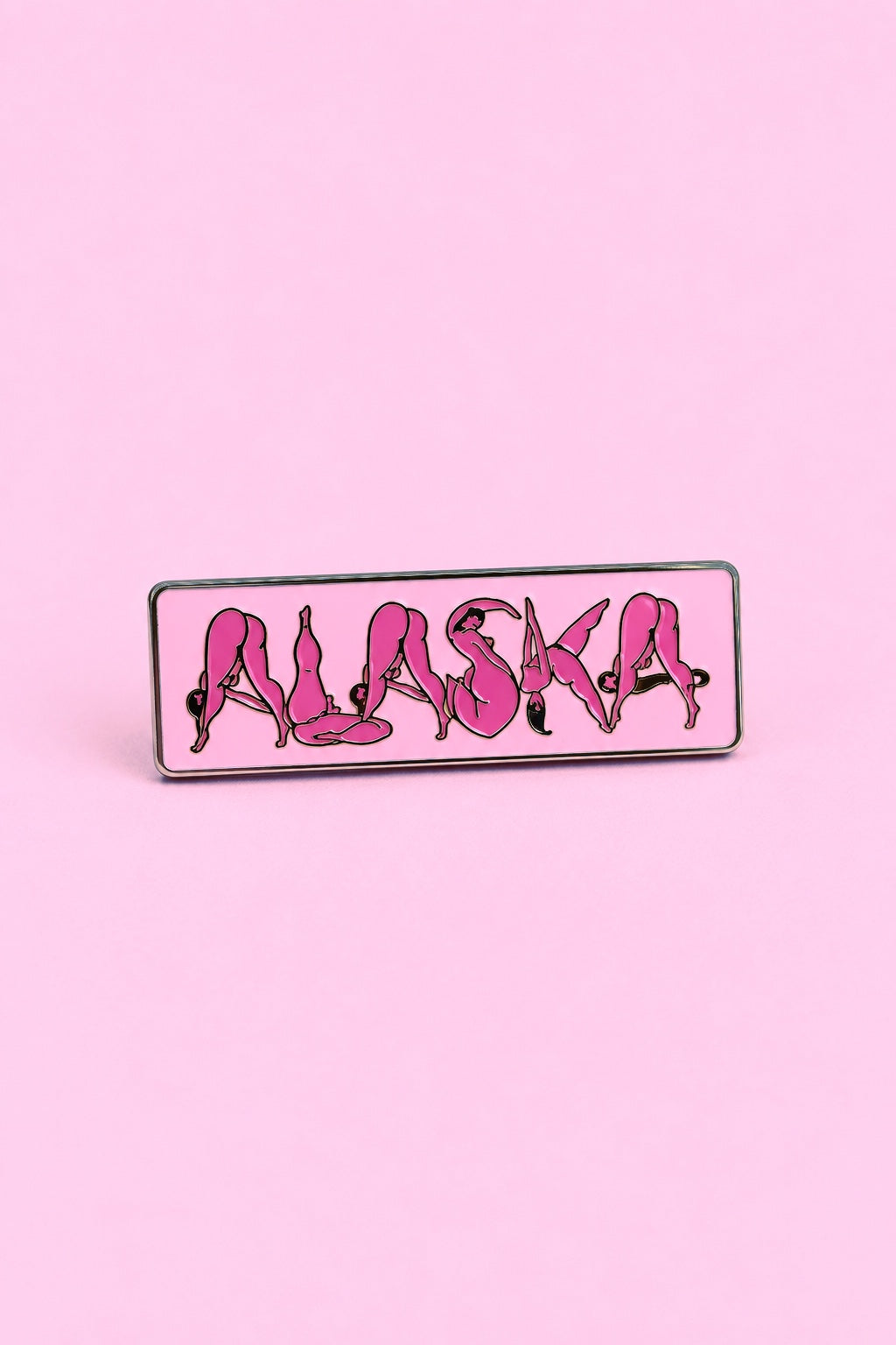 Alaska hard enamel pin by ArtistNatalie