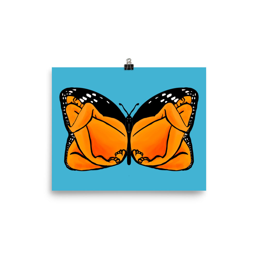 "Monarch" art print by ArtistNatalie, size options
