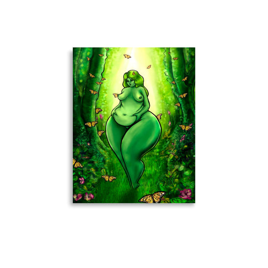 "Body Of Light" art print by ArtistNatalie, print detail