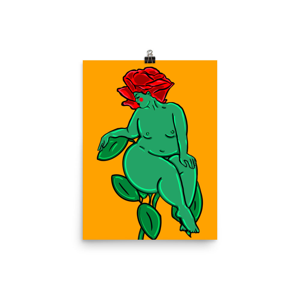 "Romanticizing Solitude" art print by ArtistNatalie, print detail