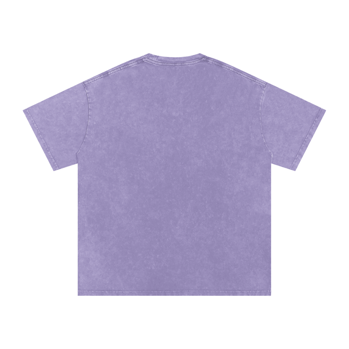 "The Greatest Romance of All" acid-washed cotton tee by ArtistNatalie, back view