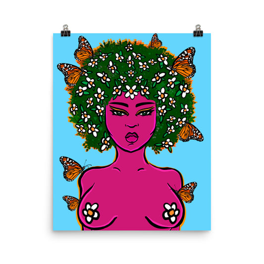 "Existing As Life Itself" art print by ArtistNatalie, print detail