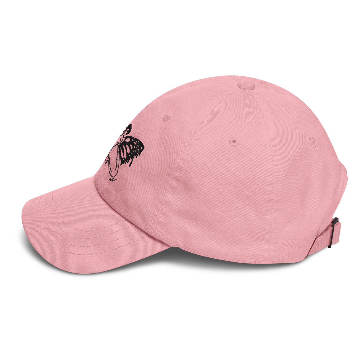 "Take Your Wings And Go" embroidered dad hat by ArtistNatalie, photo 7