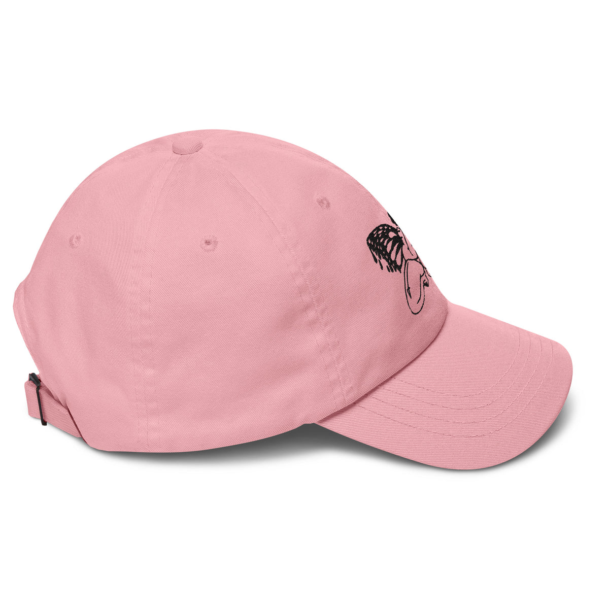 "Take Your Wings And Go" embroidered dad hat by ArtistNatalie, alternate view