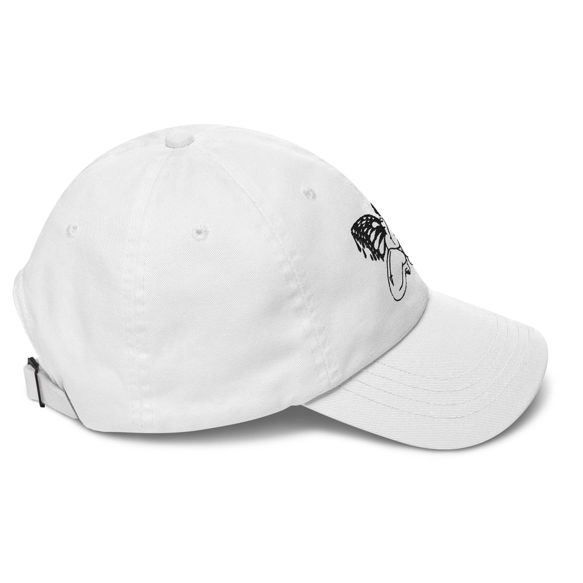 "Take Your Wings And Go" embroidered dad hat by ArtistNatalie, photo 14