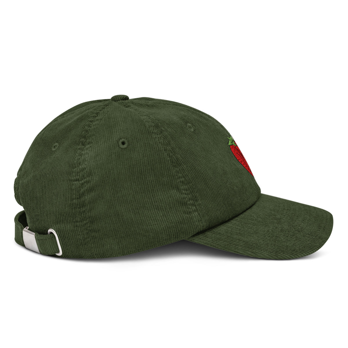 "Strawberry" corduroy hat by ArtistNatalie, photo 11