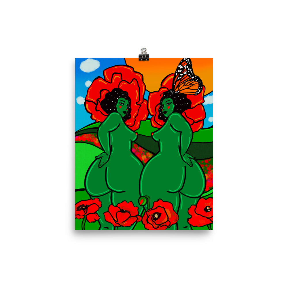"Super Bloom" art print by ArtistNatalie, size options