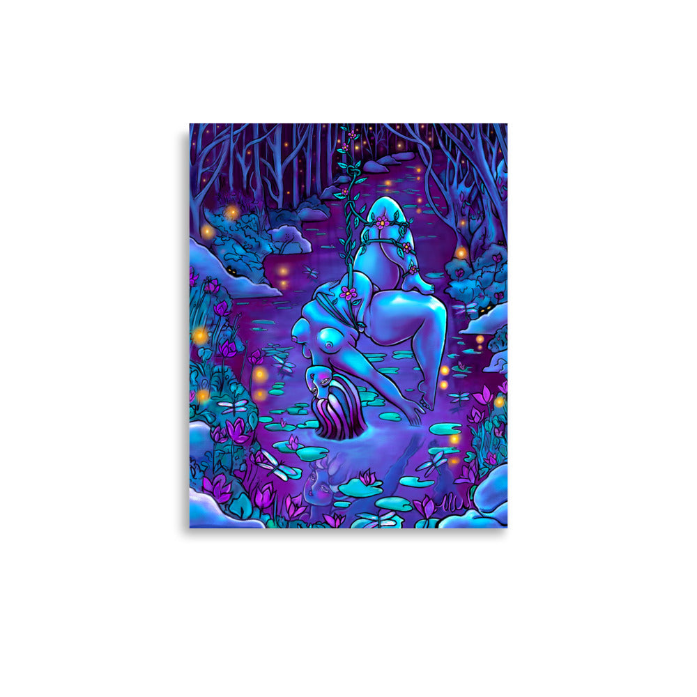 "The Softest Thing In The World" art print by ArtistNatalie, print detail