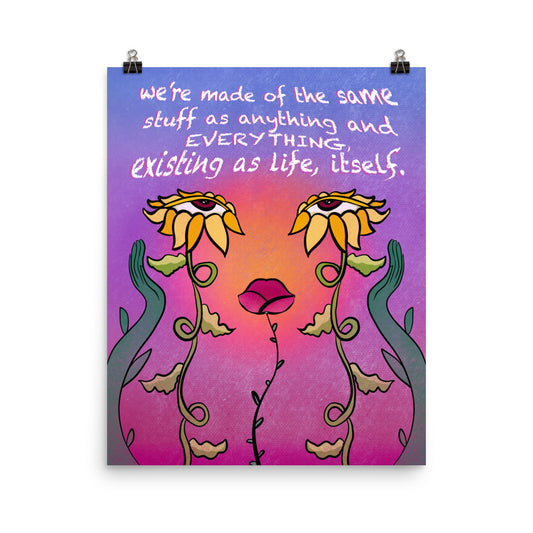 "Anything And Everything" art print by ArtistNatalie, print detail