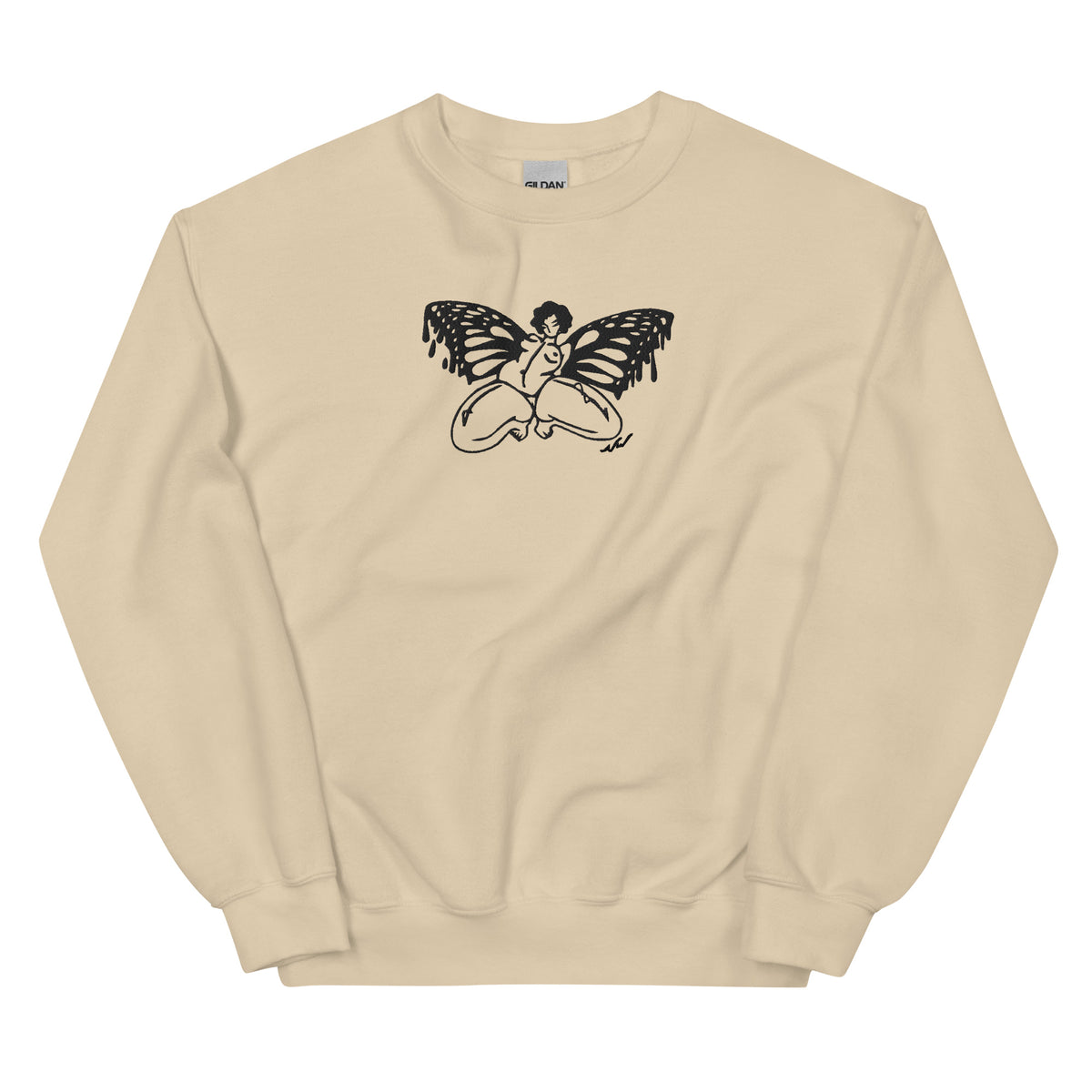 "Take Your Wings And Go" crewneck sweatshirt by ArtistNatalie, photo 7