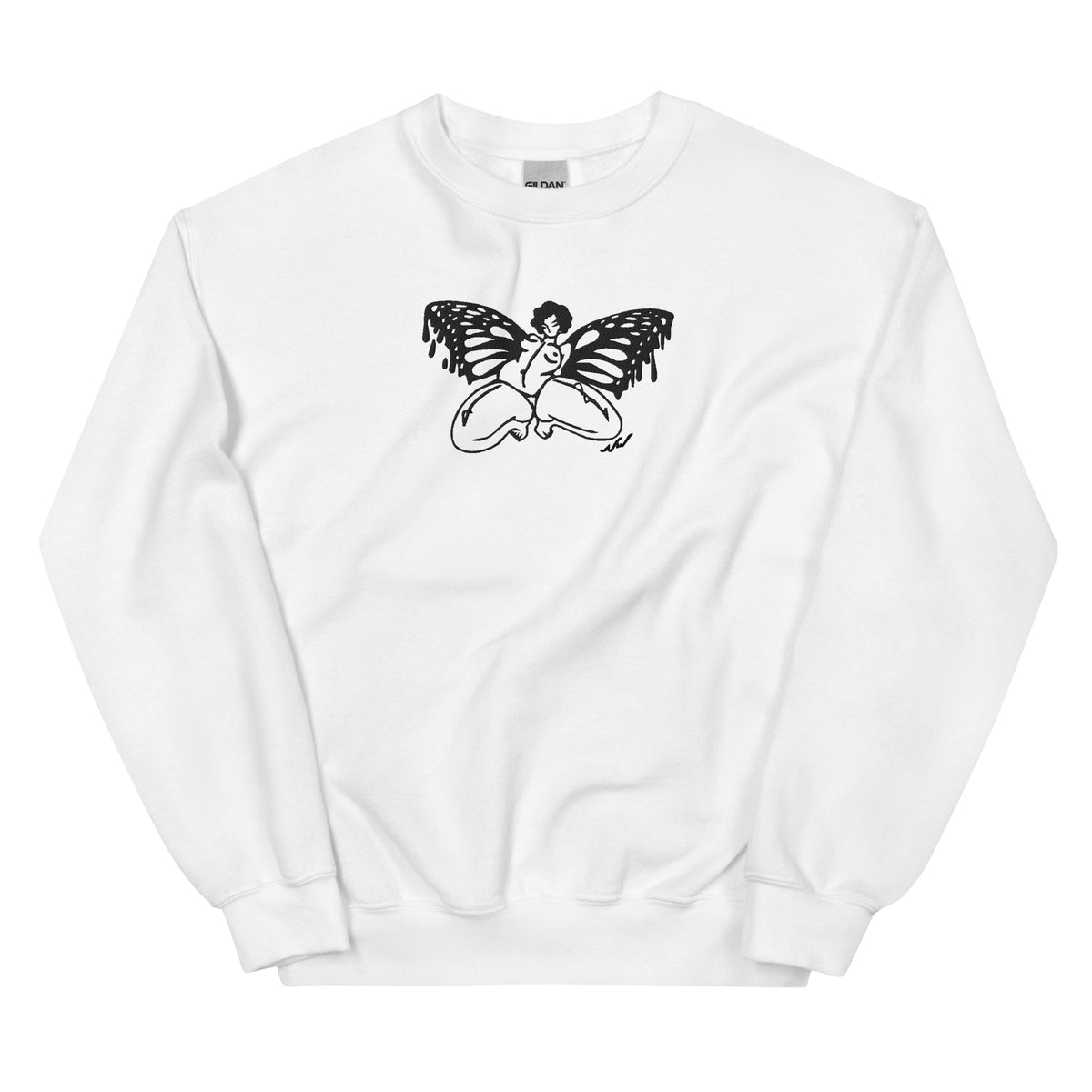 "Take Your Wings And Go" crewneck sweatshirt by ArtistNatalie, photo 11