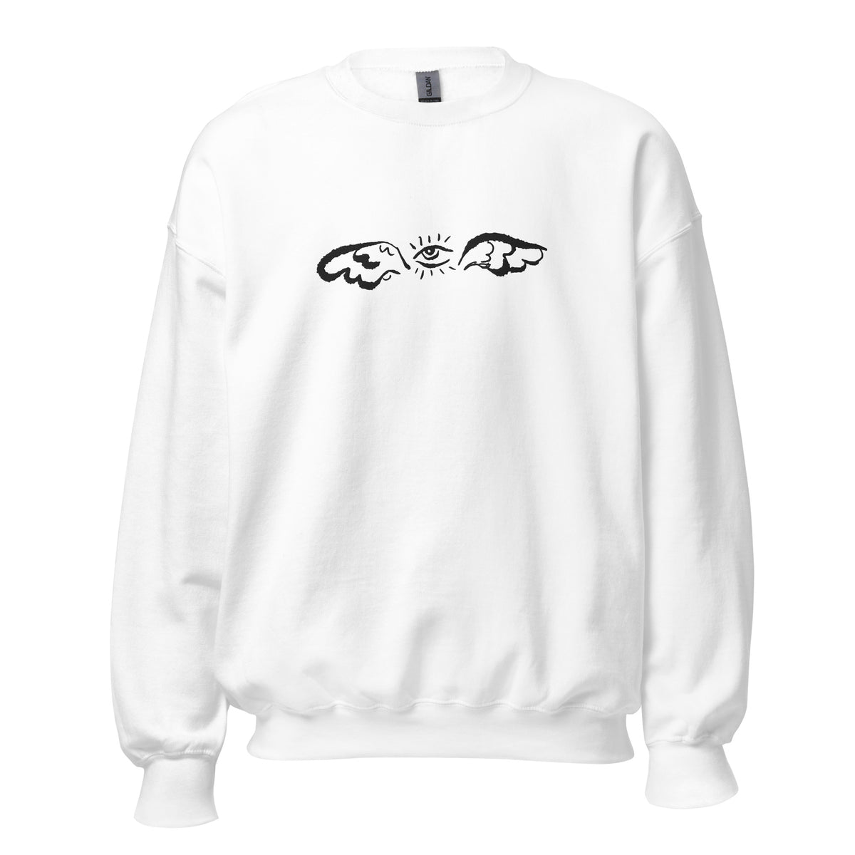 "Eye Angel" crewneck sweatshirt by ArtistNatalie, photo 9